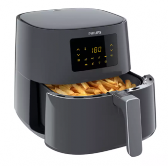 Philips Essential XL HD9270/66 Airfryer 6.2 lt Tek Hazneli Izgara Yapan Led Ekranlı Yağsız Sıcak Hava Fritözü Gri