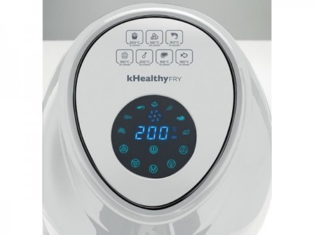 Kenwood HFP30.000WK Airfryer 3.8 lt Tek Hazneli Yağsız Sıcak Hava Fritözü Beyaz