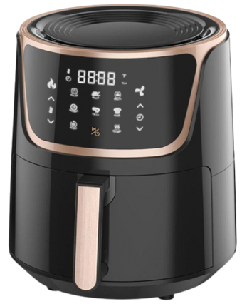 Xiaomi Upany XXL Airfryer 6.5 lt Tek Hazneli Yağsız Sıcak Hava Fritözü Siyah