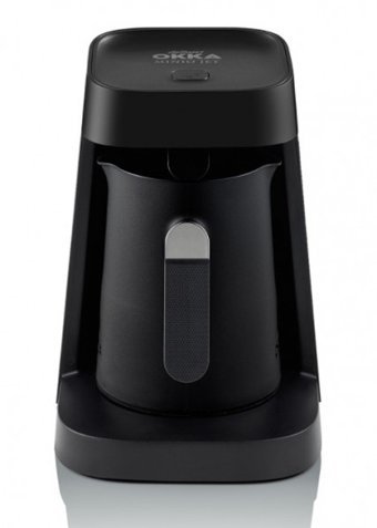 Arzum OKKA Minio Jet OK0013 Tek Hazneli 5 Fincan 400 W Siyah Türk Kahvesi Makinesi