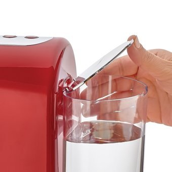 Korkmaz Kahvekolik Aqua A862 Tek Hazneli Otomatik 1200 ml Su Hazneli 4 Fincan Közde Kahve Tadında Akıllı 700 W Kırmızı Türk Kahvesi Makinesi