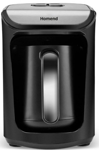 Homend Joy 1887 Tek Hazneli Otomatik 300 ml Su Hazneli 5 Fincan Közde Kahve Tadında Sütlü Kahve Yapan 750 W Antrasit Türk Kahvesi Makinesi
