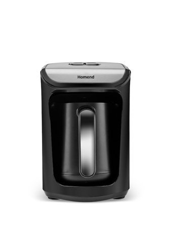 Homend Joy 1887 Tek Hazneli Otomatik 300 ml Su Hazneli 5 Fincan Közde Kahve Tadında Sütlü Kahve Yapan 750 W Antrasit Türk Kahvesi Makinesi
