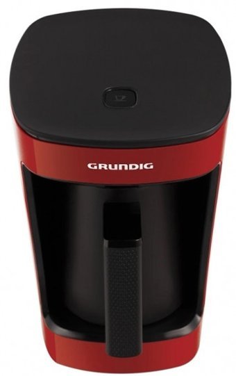 Grundig TKM 1342 Tek Hazneli Otomatik 5 Fincan 670 W Kırmızı Türk Kahvesi Makinesi