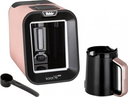 Fakir Kaave Uno Pro Tek Hazneli 1000 ml Su Hazneli 4 Fincan 735 W Pembe Türk Kahvesi Makinesi