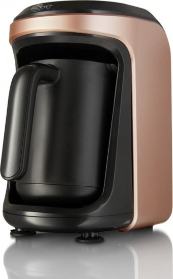 Karaca Hatır Hüp Tek Hazneli Otomatik 300 ml Su Hazneli 5 Fincan Akıllı 535 W Rosegold Türk Kahvesi Makinesi