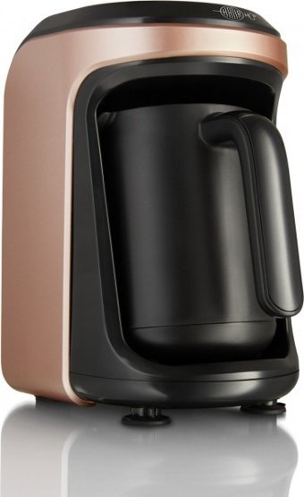 Karaca Hatır Hüp Tek Hazneli Otomatik 300 ml Su Hazneli 5 Fincan Akıllı 535 W Rosegold Türk Kahvesi Makinesi