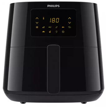 Philips HD9270/90 XL Airfryer 6.2 lt Tek Hazneli Izgara Yapan Led Ekranlı Yağsız Sıcak Hava Fritözü Siyah
