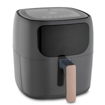Fakir Easy Chefry Airfryer 4 lt Tek Hazneli Yağsız Sıcak Hava Fritözü Gri