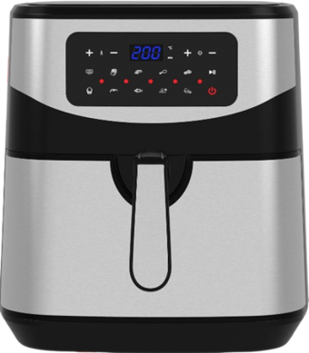 Goldmaster Grandchef GM-7497 Airfryer 9.2 lt Tek Hazneli Yağsız Sıcak Hava Fritözü Inox