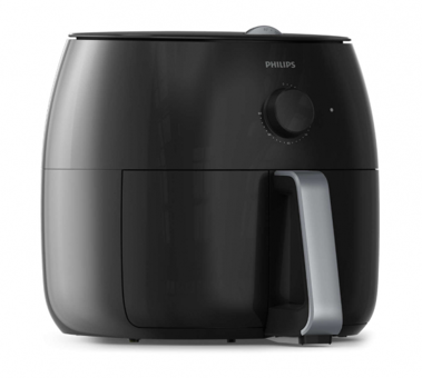 Philips Viva Collection HD9630/90 Airfryer 7.3 lt Tek Hazneli Izgara Yapan Yağsız Sıcak Hava Fritözü Siyah