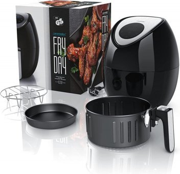 Arendo B07F42YTT8 Airfryer 3.2 lt Tek Hazneli Sıcak Hava Fritözü Siyah