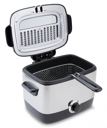 Moulinex AF220010 1 lt Tek Hazneli Yağlı Fritöz Metalik Gri