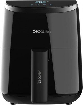 Cecotec Cecofry Compact 2000 (03313) Airfryer 2 lt Tek Hazneli Yağsız Sıcak Hava Fritözü Siyah
