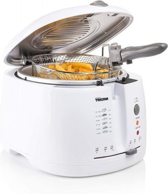 Tristar FR-6904 2.5 lt Tek Hazneli Yağlı Fritöz Beyaz