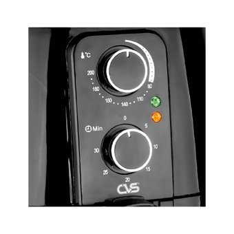 CVS Healfry DN 1006 Airfryer 5.5 lt Tek Hazneli Yağsız Sıcak Hava Fritözü Siyah