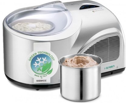 Nemox Gelato NXT1 150 W Sorbe Yapan ve Dondurulmuş Yoğurt Yapan Gri Dondurma Makinesi