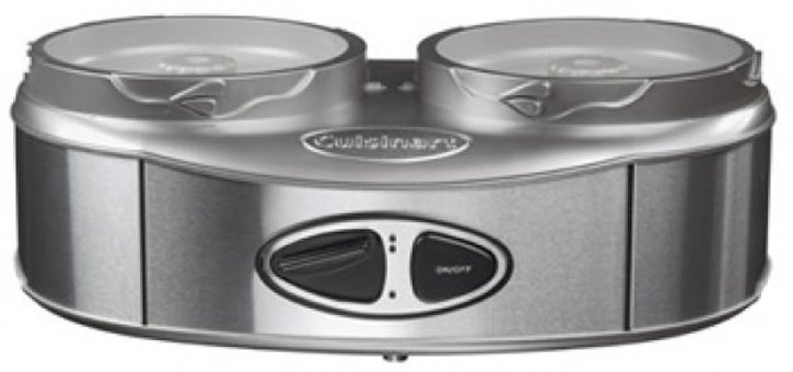 Cuisinart ICE40BCE 50 W Sorbe Yapan ve Dondurulmuş Yoğurt Yapan Inox Dondurma Makinesi