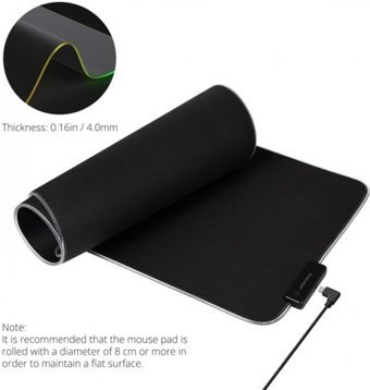Tronsmart Spire RGB 80 × 30 cm Siyah Gaming Mousepad