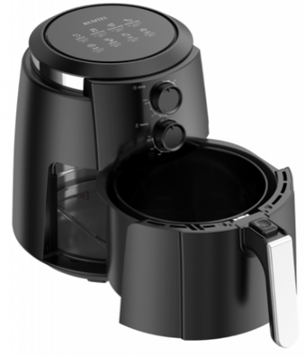 Kumtel HAF-01 XL Airfryer 5.5 lt Tek Hazneli Yağsız Sıcak Hava Fritözü Siyah