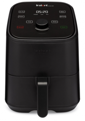 Instant ?140-6003 Vortex 4'ü 1 Arada Airfryer 2 lt Tek Hazneli Yağsız Sıcak Hava Fritözü Siyah