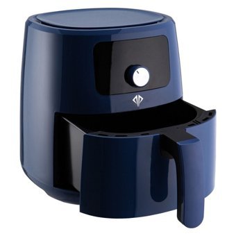 Trident TAFF400 Airfryer 6 lt Tek Hazneli Led Ekranlı Yağsız Sıcak Hava Fritözü Lacivert