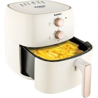 Range Fry Chef Airfryer 5.5 lt Tek Hazneli Sıcak Hava Fritözü Beyaz