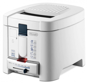 DeLonghi F13235 Tek Hazneli Yağlı Fritöz Beyaz