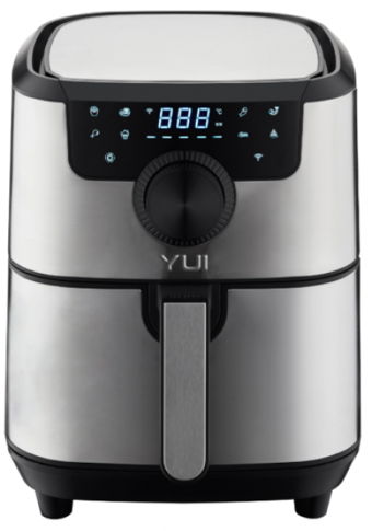 Yui Maxifry M20 Airfryer 4.5 lt Tek Hazneli Led Ekranlı Yağsız Sıcak Hava Fritözü Siyah