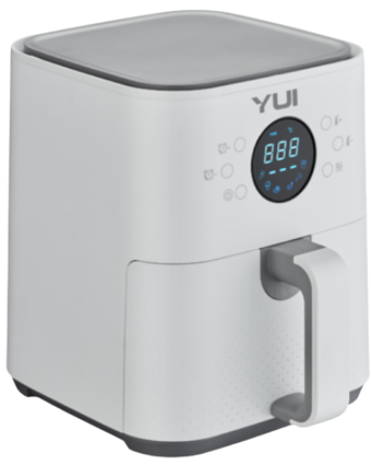 Yui Maxifry M10 Airfryer 3.5 lt Tek Hazneli Led Ekranlı Yağsız Sıcak Hava Fritözü Beyaz