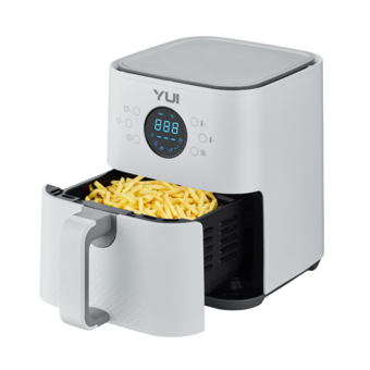 Yui Maxifry M10 Airfryer 3.5 lt Tek Hazneli Led Ekranlı Yağsız Sıcak Hava Fritözü Beyaz