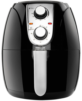 Schafer Fit Fry Smart (2SE203-25015-SIY01) Airfryer 3 lt Tek Hazneli Yağsız Sıcak Hava Fritözü Siyah