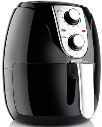 Schafer Fit Fry Smart (2SE203-25015-SIY01) Airfryer 3 lt Tek Hazneli Yağsız Sıcak Hava Fritözü Siyah