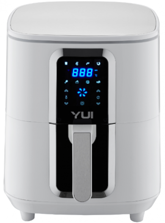Yui Maxifry M30 Airfryer 6.5 lt Tek Hazneli Led Ekranlı Sıcak Hava Fritözü Beyaz
