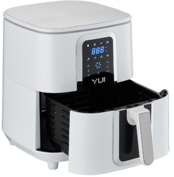 Yui Maxifry M30 Airfryer 6.5 lt Tek Hazneli Led Ekranlı Sıcak Hava Fritözü Beyaz