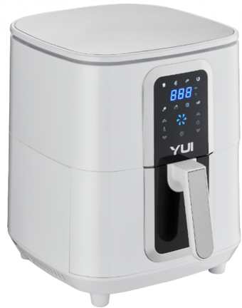 Yui Maxifry M30 Airfryer 6.5 lt Tek Hazneli Led Ekranlı Sıcak Hava Fritözü Beyaz