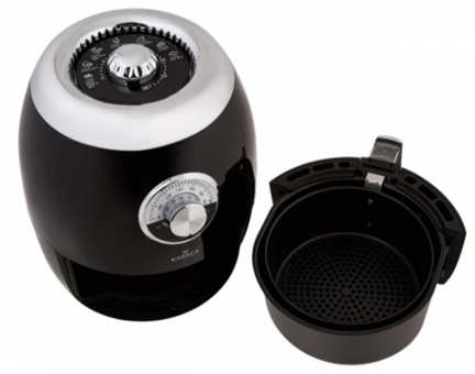 Karaca Multifry Airfryer 2.6 lt Tek Hazneli Yağsız Sıcak Hava Fritözü Siyah