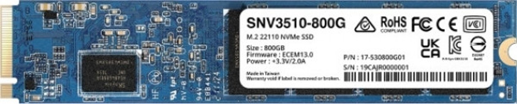 Synology SNV3510-800G M2 800 GB m2 22110 SSD