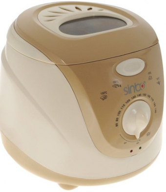 Sinbo SDF-3817 2 lt Tek Hazneli Yağlı Fritöz Krem