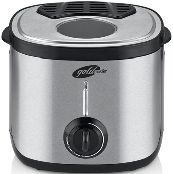 Goldmaster Saray GM-419 1.2 lt Tek Hazneli Yağlı Fritöz Gri