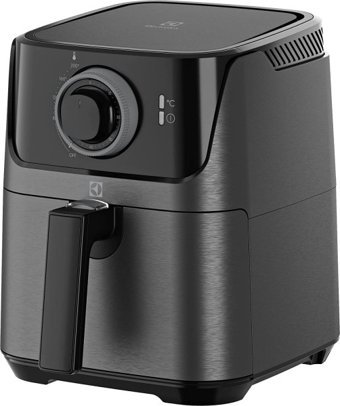 Electrolux Create 5 E5AF1-4GB Airfryer 2.5 lt Tek Hazneli Izgara Yapan Yağsız Sıcak Hava Fritözü Siyah