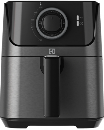 Electrolux Create 5 E5AF1-4GB Airfryer 2.5 lt Tek Hazneli Izgara Yapan Yağsız Sıcak Hava Fritözü Siyah