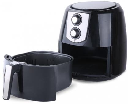 Kumtel Fastfryer XXL HAF-03 Airfryer 8.5 lt Tek Hazneli Yağsız Sıcak Hava Fritözü Siyah