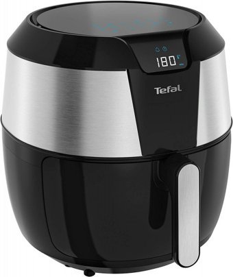 Tefal Easy Fry Deluxe XXL (EY701) Airfryer 5.6 lt Tek Hazneli Izgara Yapan Yağsız Sıcak Hava Fritözü Siyah