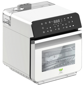Wiami Buharlı Airfryer 10.5 lt Tek Hazneli Yağsız Sıcak Hava Fritözü Beyaz