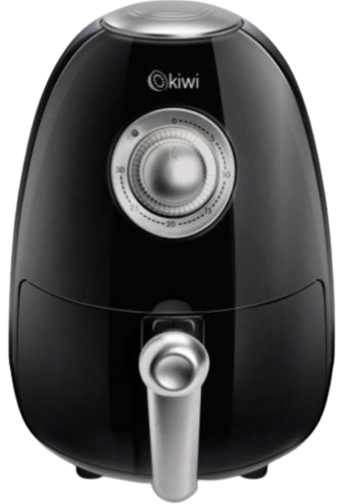 Kiwi KAF 5512 Airfryer 2 lt Tek Hazneli Izgara Yapan Yağsız Sıcak Hava Fritözü Siyah