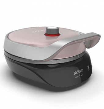 Arzum AR2033 Waffy Max Çiçek Tekli Tek Yönlü 800 W Rosegold Waffle Makinesi