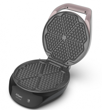 Arzum AR2033 Waffy Max Çiçek Tekli Tek Yönlü 800 W Rosegold Waffle Makinesi