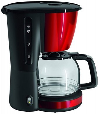 Hotpoint-Ariston CM TDC DR0 Filtreli Karaf 1250 ml Hazne Kapasiteli 10 Fincan 1000 W Kırmızı Filtre Kahve Makinesi