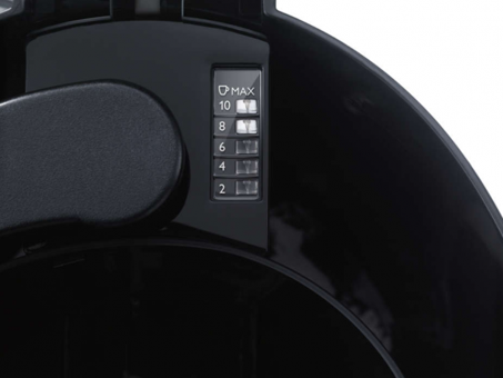 Philips HD7461 Filtreli Karaf 1200 ml Hazne Kapasiteli 15 Fincan 1000 W Siyah Filtre Kahve Makinesi